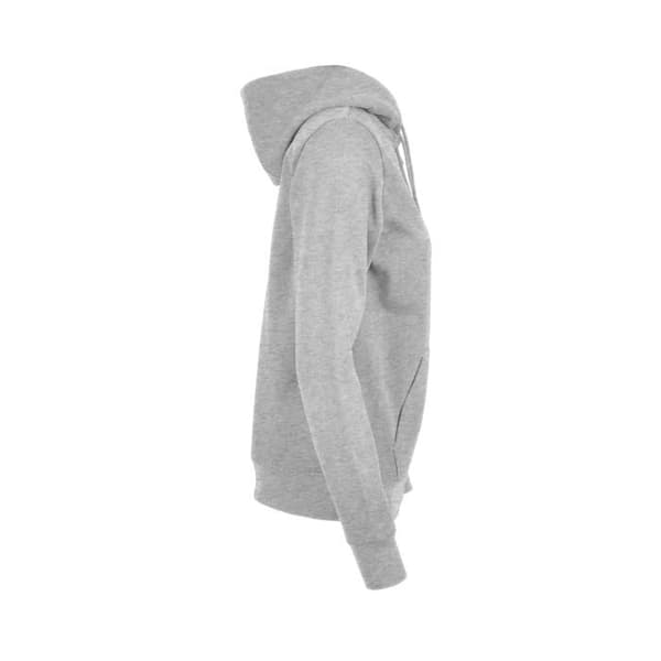 Dams zip hoodie Build Your Brand Basic - melerad grå