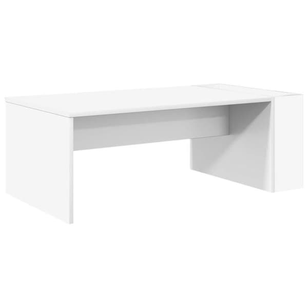 Vidaxl soffbord Vit 95 x 50 x 34 cm Ingenjörsträ