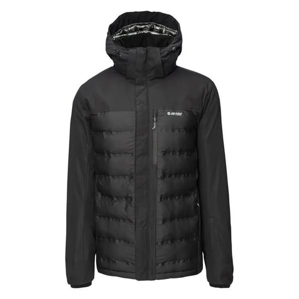 Hi-Tec Helten jacka med huva - svart/silver