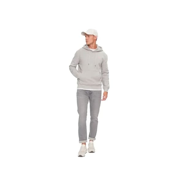 Sweat Guess Homme patch Grå Bomull