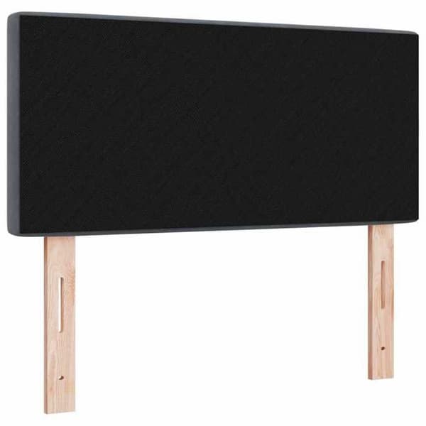 vidaXL Sänggavel Mörkgrå 90 cm Sammet 42007076