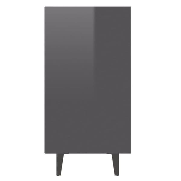 vidaXL Sideboard Blank Grå 103,5x35x70 cm Spånskiva