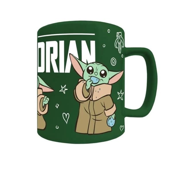 Mugg - Star Wars - Grogu - Keramik - Flerfärgad - Barn