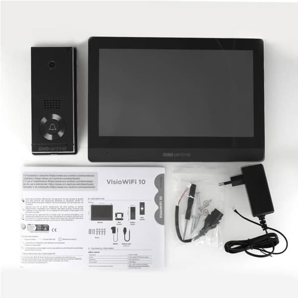 Video intercom - SCS SENTINEL - VisioWiFi 10 - 10" pekskärm - Wi‑Fi - Nattvision