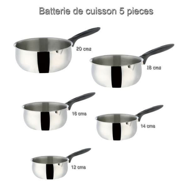IBILI PRISMA Kastrull 18cm grå