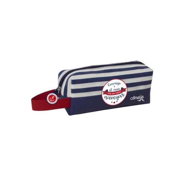 Trousse - AMELIE - Amélie - Blå - Unisex - Dragkedja