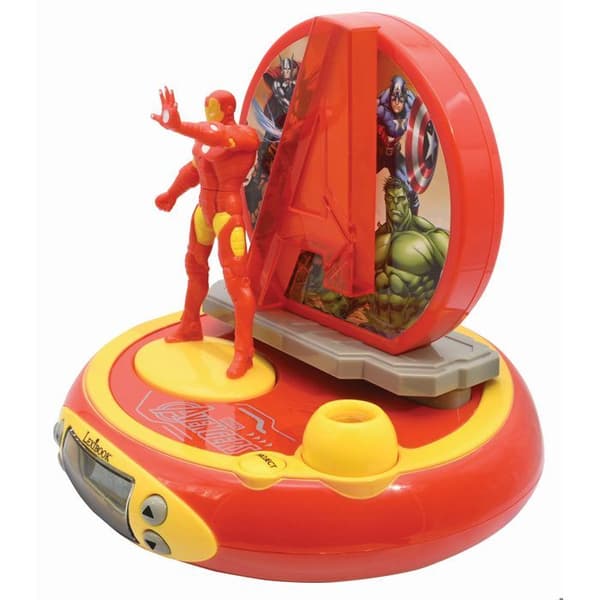 Avengers väckarklocka med Iron Man i 3D