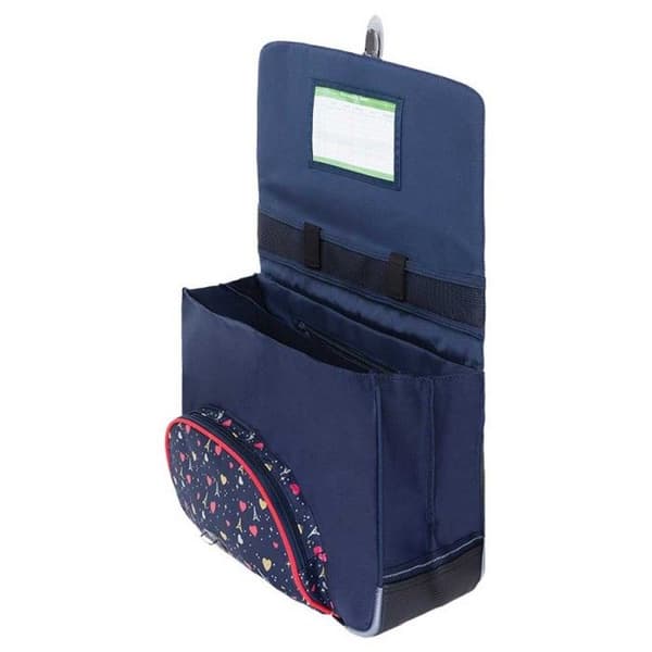 Skolväska - Tann's - Emilie - 38cm - Blå - Återvunna flaskor - Flicka