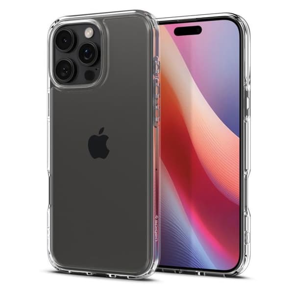 Spigen Ultra Hybrid-fodral för iPhone 16 Pro - Crystal Clear