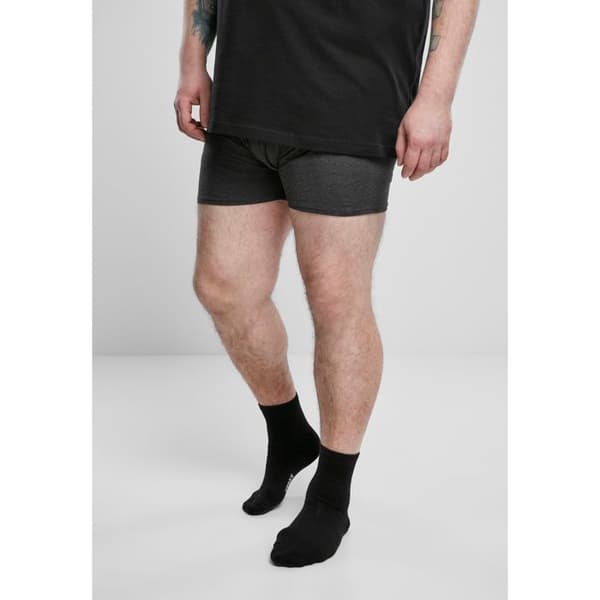 Boxers - Urban Classics - 2-pack - Svart och Grå - Stretchig Bomull - Optimal Komfort