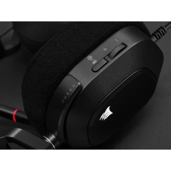HS80 RGB USB premium gaming headset - Carbon CORSAIR