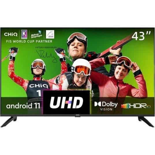CHIC U43GLX 4K 108 cm LED-TV Android Smart TV - UHD - 4K