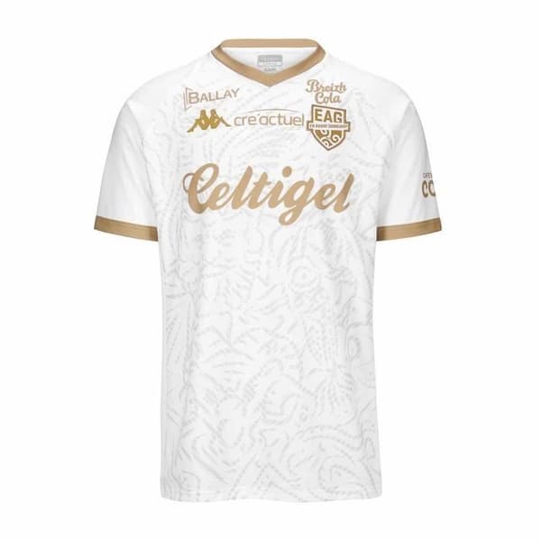 Fotbollströja - Kappa - Guillo Kombat Borta - Kille - Korta ärmar - 100% polyester