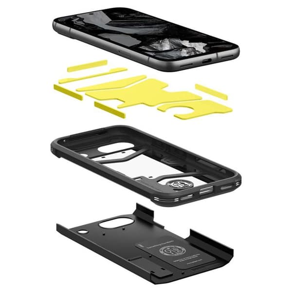 Spigen Tough Armor – Skal för Google Pixel 8A (Svart)