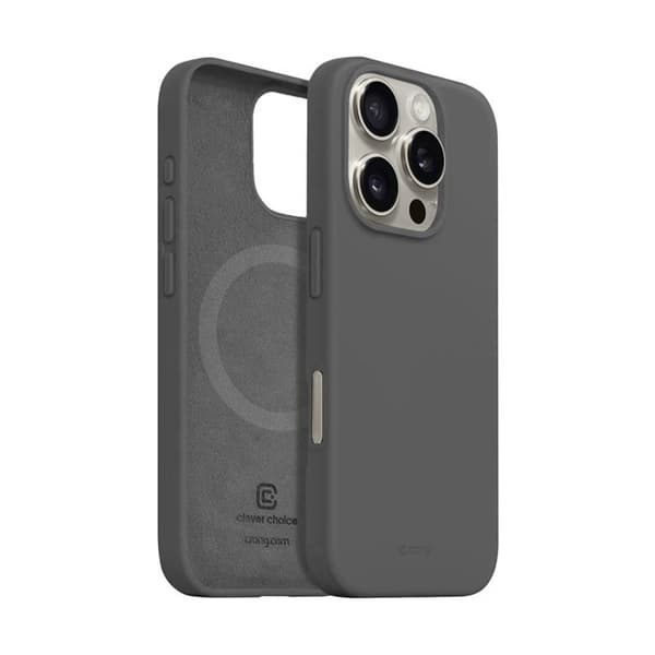 Skyddsskal - Crong - iPhone 16 Pro Max - Titan - Semi-stift - MagSafe