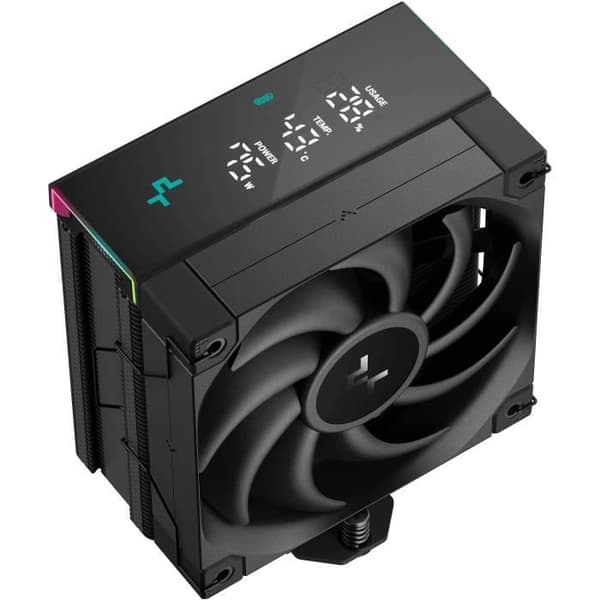 Luftkylare - DEEPCOOL - AK400 DIGITAL PRO - 12 cm - Svart - Kompatibel med AM4