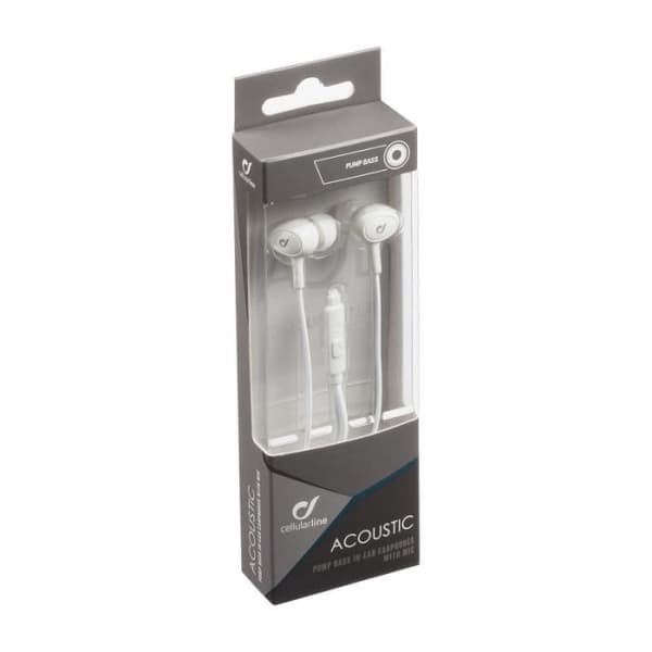 In-ear hörlurar - Akustisk - AQL - Svar/slut - Vit