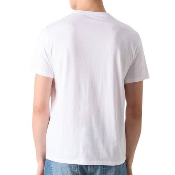 Calvin Klein Kläder Modell Ss 30s Eu Ck Redbox Grap - Färg Vit