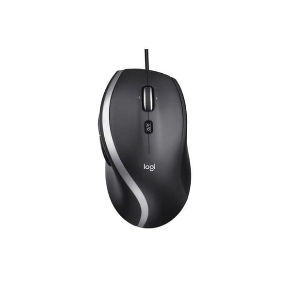 Trådad mus - Logitech - M500s - Ultra-snabb rullning - 7 anpassningsbara knappar - Grå