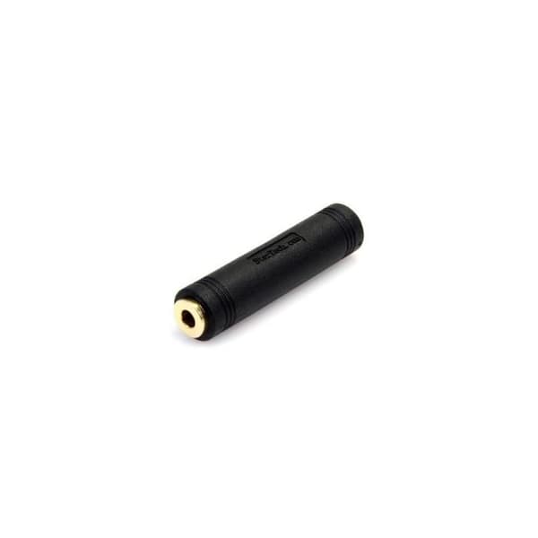 Ljudadapter - STARTECH - GCAUD3535FF - 1 x Mini Jack Hon - Guld - Svart