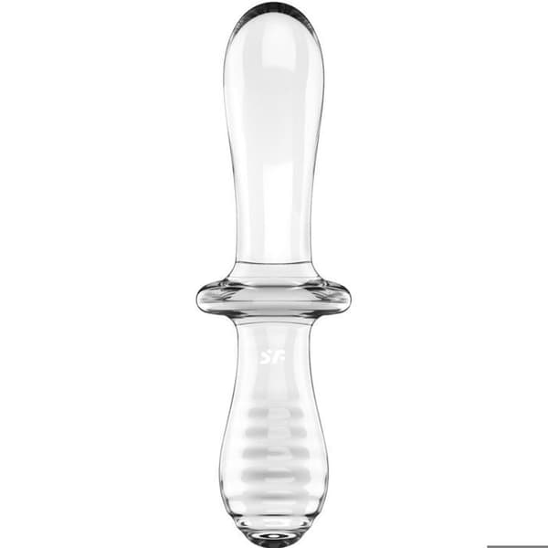 SATISFYER - DOBBELT GLIDANDE CRISTALL KLAR -