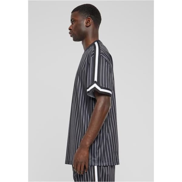 Oversize randig mesh T-shirt Urban Classics
