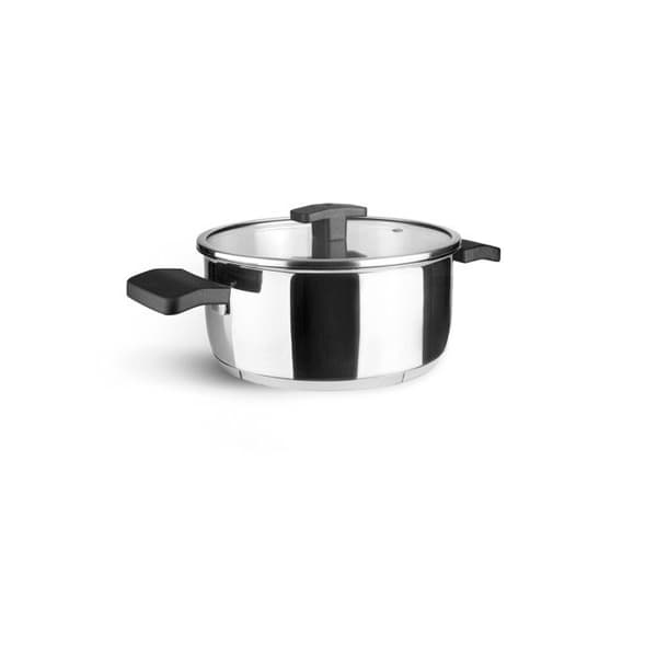 Casserole Lacor Ladycor - Silver - 26 cm