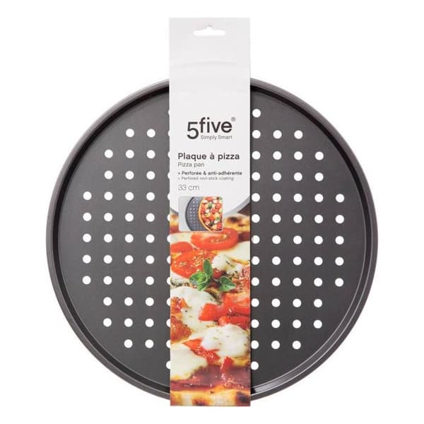 Perforerad metallpizzaplåt 33cm - 5 five simply smart