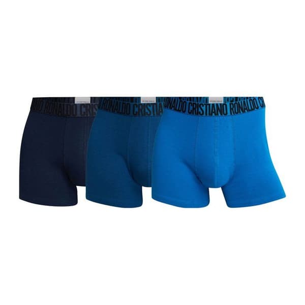CR7 Kalsonger Herr - enfärgad, Paket med 3, CR7 Basic Trunk Ekologisk, 3-pack