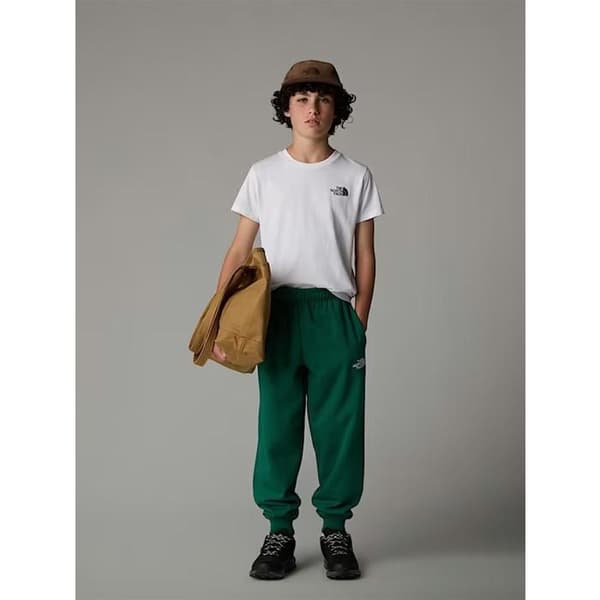 T-shirt - THE NORTH FACE - Simple Dome - Barn - Vit - 60% bomull/40% polyester