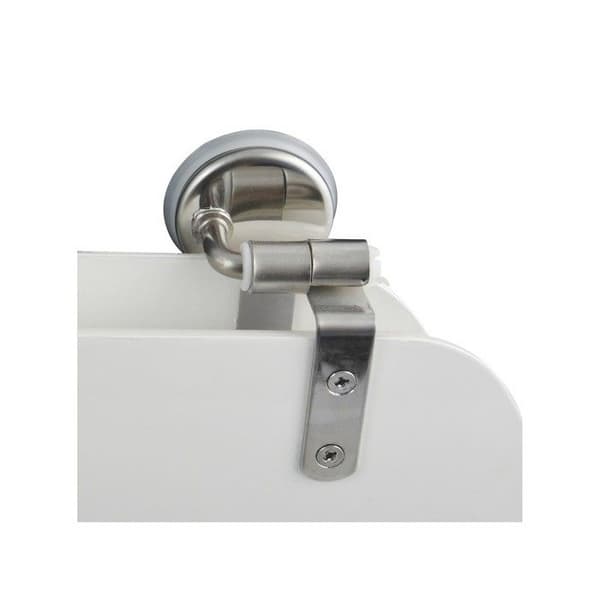Vit MDF Toalettsits - MSV - Universal - Badrumstillbehör