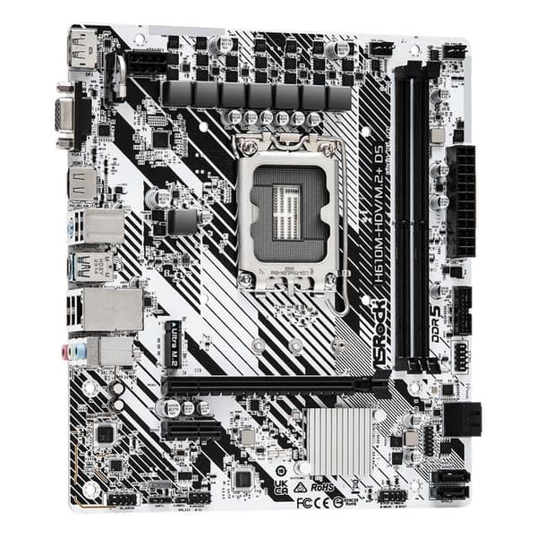 ASROCK Moderkort H610M-HDV/M.