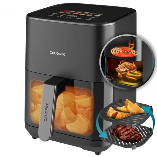 Cecotec CECOFRY&GRILL DUOHEAT 4000 4L Luftfritös utan olja