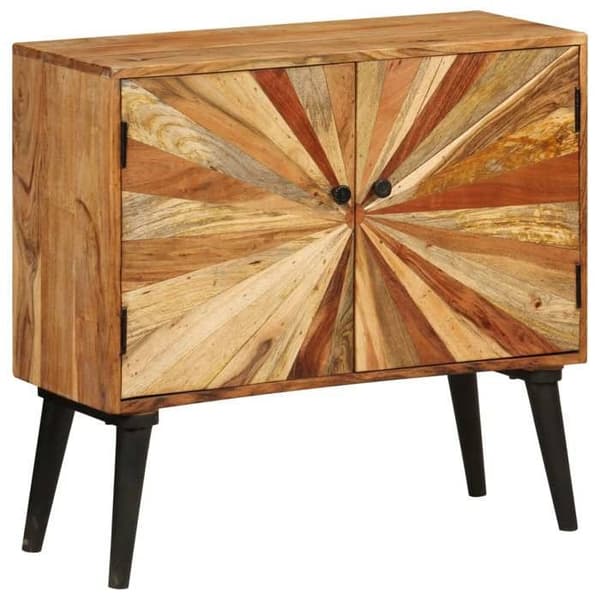 vidaXL Buffé i massivt mangoträ 85x30x75 cm 246166