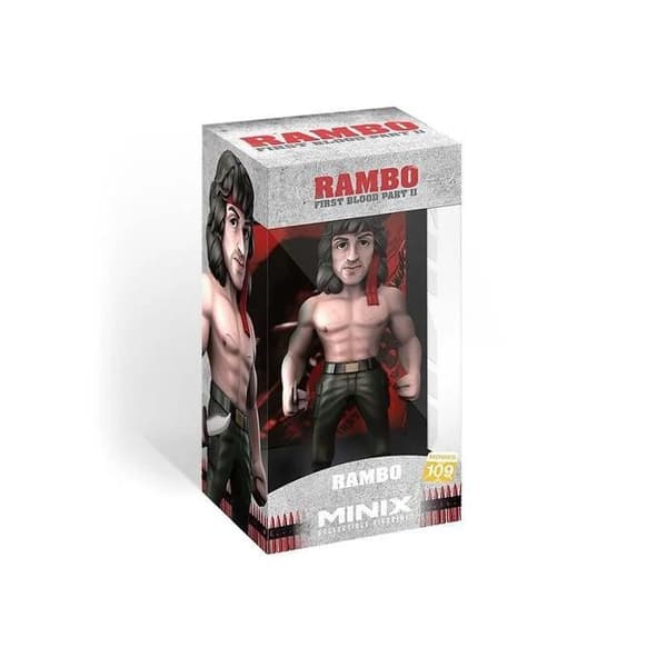 Minix Figur 12 Cm - Rambo - Rambo Med Bandana