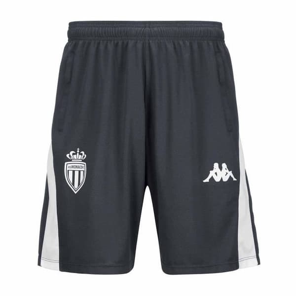 Short Ahorazip Pro 8 AS Monaco 24/25 för Kille - Mörkgrå, vit