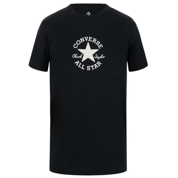 Svart T-shirt för män Converse Chuck Taylor Regular T