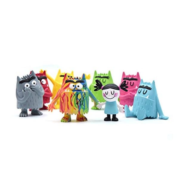 Monstruo de Colores samlingsset - 8 figurer