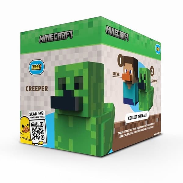 Figur - Numskull TUBBZ - Minecraft - Creeper - 9cm - PVC Multifärgad