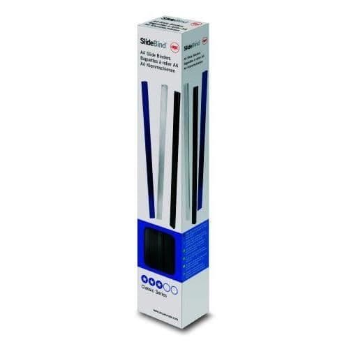 GBC Binding Sticks 5 mm, blå, förpackning med 25 st