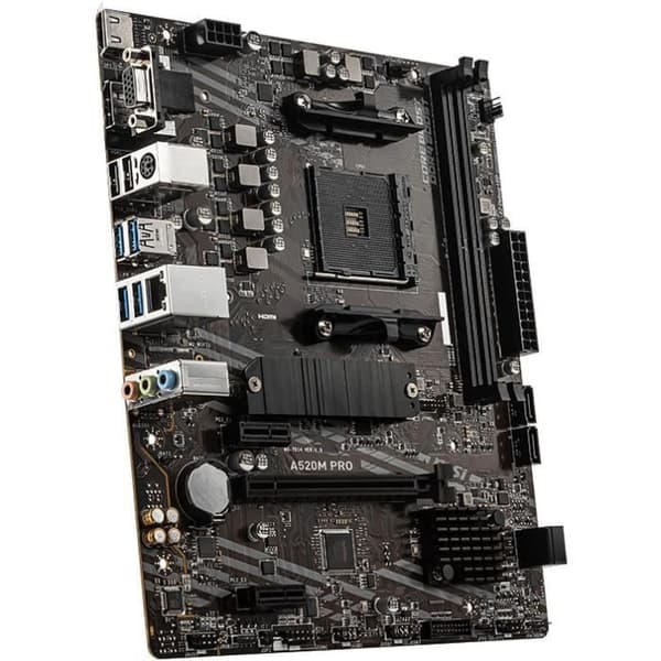 Moderkort - MSI - A520M PRO