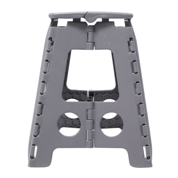 Arregui TB-039-G Multipurpose Folding Pall, Step Pall, 39 cm hög, grå