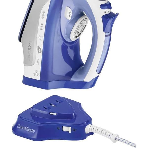 Ångstrykjärn Clatronic DB 3706 vit, blå 2400 W