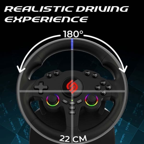Volant gaming - SUBSONIC - Dubbel joystick LED - PS5 PC