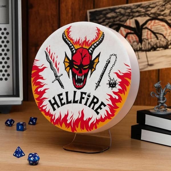Lighting-Lamp - Stranger Things - Logo Club Hellfire