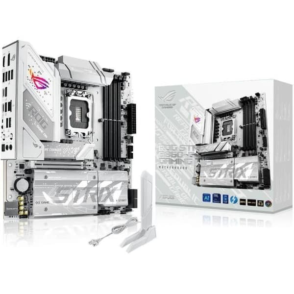 Moderkort - ASUS - ROG STRIX B860-G GAMING WIFI - Intel B860 LGA 1851 (Socket V1) micro ATX