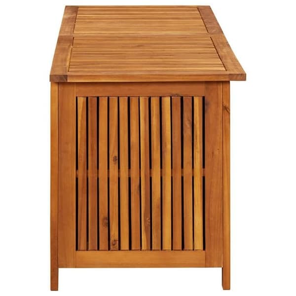 vidaXL Trädgårdsförvaringslåda 150x50x58 cm Solid akaciaträ 316491