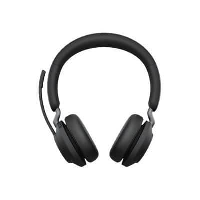 Mikroheadset - JABRA - Evolve2 65 MS Stereo - Bluetooth - USB-C - Över-örat - Svart