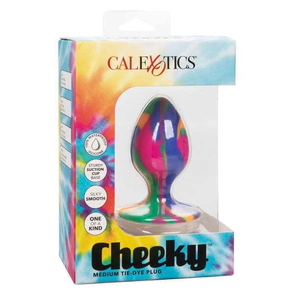 Plug Anal - Calexotics - Cheeky - Medium - Mjuk Silikon - Säker Sugpropp