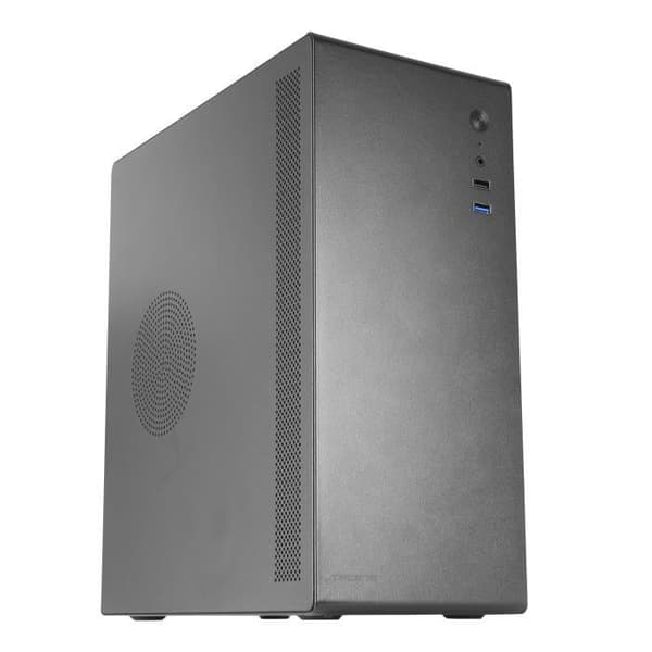 Mini-tornbrott - NOVAX - Svart - USB 3.0 - MicroATX - Inbyggd fläkt